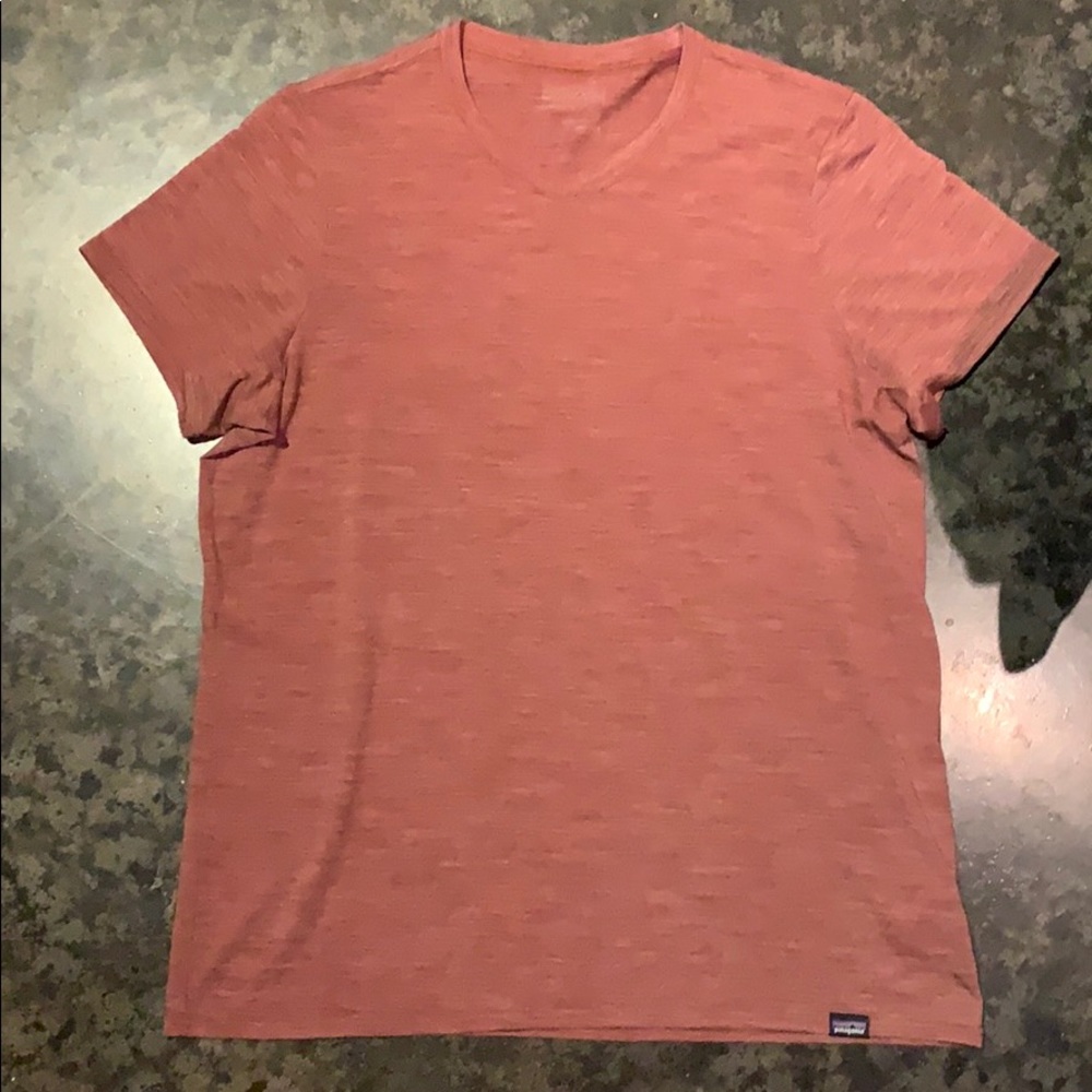 Women’s Patagonia merino wool blend tee